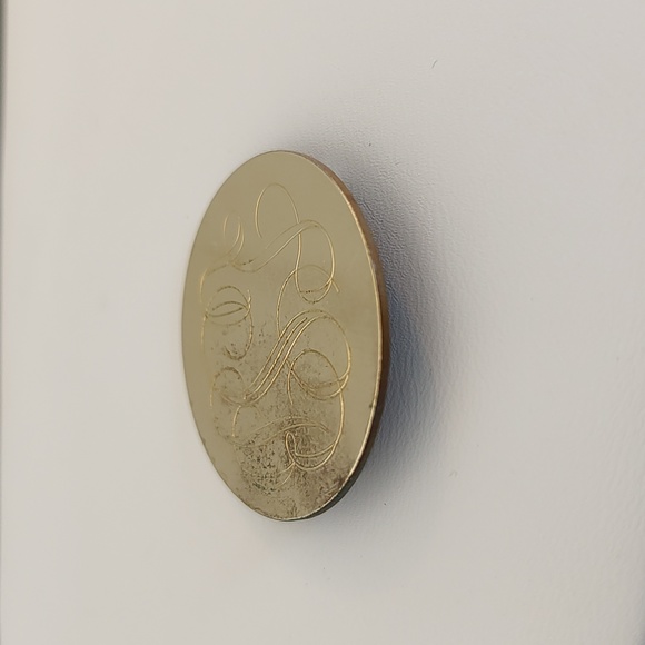 12k GF Lestage Vintage Monogram Brooch LSB - Picture 5 of 8